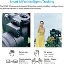 FeiyuTech SCORP 2[Official]Camera Gimbal Stabilizer Built-in AI Tracker Upgrade Joystick Touch Screen for Mirrorless DSLR Camera