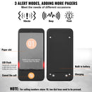 VEVOR 24 Buzzers Restaurant Pager System Touch Panel Wireless Calling System for Coffee Shop Restaurant Guest Queue Pager System