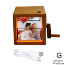 8/16pcs Customized Flip Book 2025 Valentine's Day Gift Glow Decoration Turning Book Home Machine Night Light Photo Custom W9R2