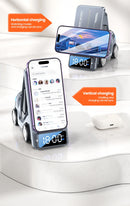 Toocki 5 in 1 Wireless Charger Phone Stand For iPhone 15 14 13 15W Fast Charging Magnetic Dock Station For Apple Watch Earphones