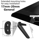 Universal TV Base Pedestal Feet TV Stand Mount Table Top Desktop Bracket Accessories TV Holder Stand With Screws