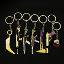 Valorant Weapon Keychain Reaver Karambit Vandal Prime Champions Skins Samurai Sword Pocketknife Weapon Model Gifts Toys for Boys