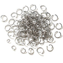 Open Jump Rings 200pcs/lot 3 4 5 6 7 8 10 mm Open JumpRings for DIY Jewelry Making Necklace Bracelet Findings Connector Supplies