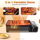 The Ember Circuit | Portable Butane Camping Grill for Outdoor Cooking