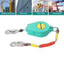 Self Retracting Lifeline 330lbs Fall Arrester Fall Protection with Alloy Steel Hook & Steel Wire Rope 23ft 7m