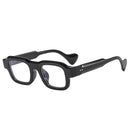 SO&EI Fashion Square Men Sunglasses Retro Rivets Women Yellow Blue Shades UV400 Sun Glasses
