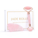 Crystal Roller Set Facial Massage Natural Jade Roller Gua Sha Kit Jade Scraper Rose Quartz Stone Face Lift Massager Beauty Tools