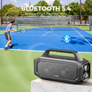 The Acoustic Nomad | 80W Portable Bluetooth Speaker with IPX6 Waterproofing & Stereo Pairing