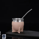 1PC Stainless Steel Double Wall Cup 200ml Insulated Tumbler Yerba Mate Tea Coffee Beer Drinking Mug Double Wall Stainless Cup