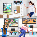 适用于 Switch/Switch OLED 的多合一运动游戏配件套件，带 Switch 收纳支架，适用于任天堂 Switch