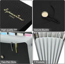 Expandable File Folder, Letter Size Organ Organizer, 5 File Pockets, Portable Organizer for School Office Supplies