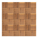 The Terrace Weave | 36-Piece Interlocking WPC Patio Deck Tile System