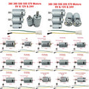 Motors For Kids Electric Car RS550 RS390 RS380 24V 12V 6V DL555 10/12 Teeth Children's Electric Vehicle Motor Replace Tool Part