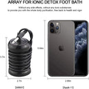 Detox Ionic Foot Spa Bath Machine Mini Foot Bath Ion Detoxifier Health Therapy Cleanse Footspa Vibrat Whirlpool Care Arrays Aqua