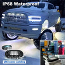Rock Lights Trail Rig Light RGB Led Neon Underbody Underglow App  Control 12V For Jeep Off-Road Truck LED Car Chassis Lights