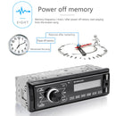 Podofo 1Din 双USB MP3播放器 ISO端口车载收音机 按键触控 USB 4声道音频输出 蓝牙遥控车载音响