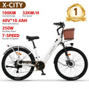 The Volt Nomad | 48V Urban Commuter eBike — 10.4Ah Removable Battery, 250W Motor