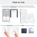 Zemismart Zigbee EU US Dimmer Light Switch 3 Gang With Neutral Interruptor Work with Tuya Alexa Google Home Smart Life App