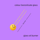 9pcs Clear/Mixed Color 4-inch Borosilicate Glass Tubes | High Safety, Glass Pipe with Bubble on the End, Heat-Resistant, Straws