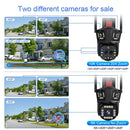 LS VISION 10K 20MP WiFi IP Camera Outdoor Three Screens Five Lens 20X Zoom 6K PTZ Auto Tracking Waterproof Home Security Cameras
