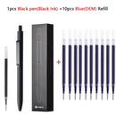 Cute Kaco MIDOT Gel Ink Pen Metal Signature Pens 0.5mm Fine Point 800Meter Smooth Writing Quick Dry Office School Stationary