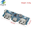 Micro/Type-C USB 5V 2.4A Dual USB 18650 Boost Battery Charger Board Mobile Power Bank Accessories For Phone DIY