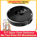 ABIR X8 Robot Vacuum Cleaner ,Laser System, Multiple Floors Maps, Zone Cleaning,Restricted Area Setting for Home Carpet Cleaning