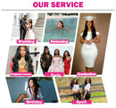 The Long Weave | 12A Straight Human Hair Bundles with HD Lace Closure