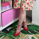 The Atelier Mule | Closed-Toe Kitten Heel Stiletto Summer Sandal