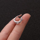 Helix Piercing Star Earrings Women 1pc Trend 2023 Zircon Lobe Rook Piercing Tragus Daith Cartilage Ear Jewelry Body Accessories