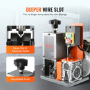 VEVOR Electric Wire Stripping Machine 1.5-25mm Cable Stripper 180W 60ft/min 3 Feeding Holes Wire Peeler Scrap Copper Recycle