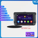 适用于大众POLO GOLF 5 6 Plus PASSAT B6 JETTA TIGUAN TOURAN SHARAN SCIROCCO CADDY 西雅特 Carplay 音频立体声 GPS 的安卓14车载收音机