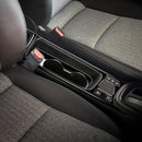 适用于丰田Yaris CROSS 2021 2022右舵碳纤维中控水杯架装饰盖贴纸