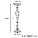 ERMAKOVA Flower Arrangement Stand Vase Pillar Candle Holders Wedding Party Dinner Centerpiece Event Restaurant Hotel Decoration