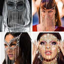 Lumina Crystal Tassel Veil