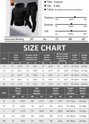 Men's Fleece Warm Hoodies Sets MILANO Printing Tracksuit Hooded Sweatshirt + Drawstring Pants Sportswear Two-piece suit
