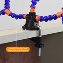 Helping Hands Soldering Third Hand PCB Circuit Board Holder Flexible Arms with Desk Clamp Base for Electronic Boards Repair Tool