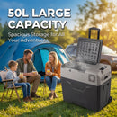 The Tundra | 20L-55L Portable Compressor Car Fridge (12V/24V DC + AC)