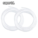 Bambu Lab PTFE 管 内径2.5mm 外径4mm 适用于P1P AMS A1 Mini 3D打印机 聚四氟乙烯软管 1.75mm Bambulab PTFE管 Bambulabs P1S/X1 AMS LITE