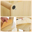 Multi-Level Cat Tree for Indoor Wood Cat Tower with Scratching Posts Spacious Condo Hammock Top Perch Cat Scratcher Cat Toys