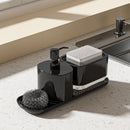 The Cascade | Countertop Soap Dispenser, Sponge & Towel Caddy