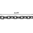 SucceBuy 4T Chain Sling 1M/2M x 8MM Four Leg with Powder Coating Steel Hook - Grade 80 High Temperature Resistance for Lifting