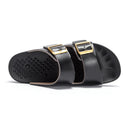 New Summer Beach Soft base massage Slippers Casual Double Buckle Non-slip Clogs Slides Women Men Slip on Flip Flop Shoe