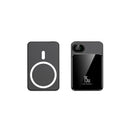 2024 New Transparent Macsafe Power Bank 15W Magnetic Wireless Charger For iPhone 12 13 14 15 Pro Power Bank External Auxiliary