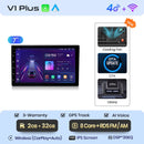 Junsun 7 9 10英寸通用CarPlay Android Auto车载收音机，适用于大众菲亚特雷诺日产现代GPS多媒体自动收音机立体声
