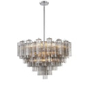 Amber Murano Glass Ceiling Chandelier Round for Dining Living Room Bedroom Modern Murano Glass Pendant Chandelier Light