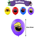 Smiling Critters Birthday Party Decoration Disposable Tableware Set Plate Balloons Banner Cake Topper Party Supplies Baby Shower