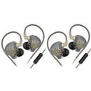 KZ EDX Lite IEM Monitor Headphones Dynamic HIFI Bass Music Earbuds In Ear Wired Earphones Noise Cancelling Sport Gaming Headsets