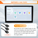 2Din 360Camera Android13 Car Radio For Ford Focus 2 Mk2 2004-2011 Car Multimedia Player Intelligent Screen autoradio Carplay SWC
