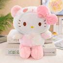 Sanrio Hello Kitty Kuromi Melody Cinnamoroll Stuffed Toys Kawaii Baby Gifts Christmas Stuffed Toys Children Dolls for Kids